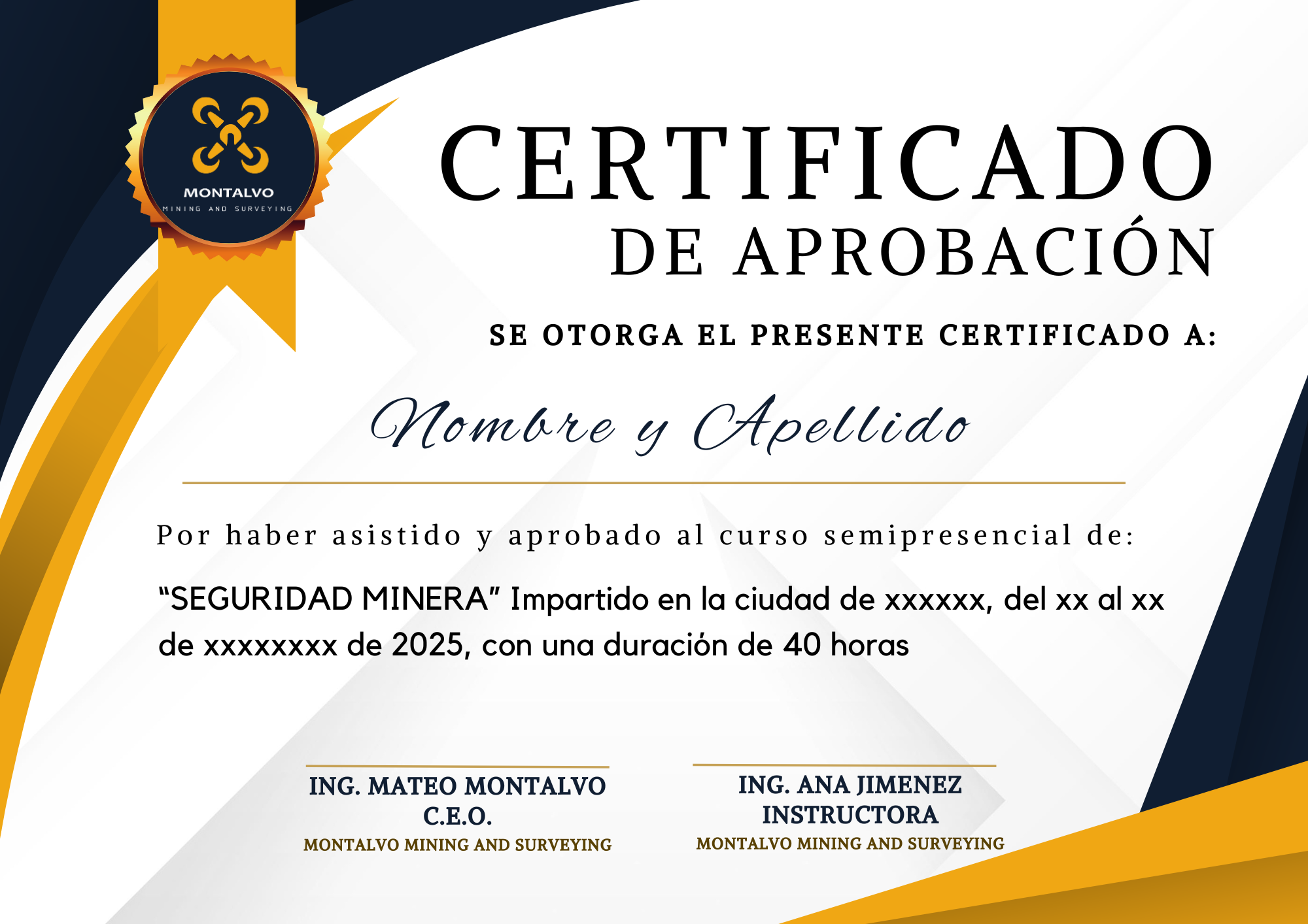 certificado