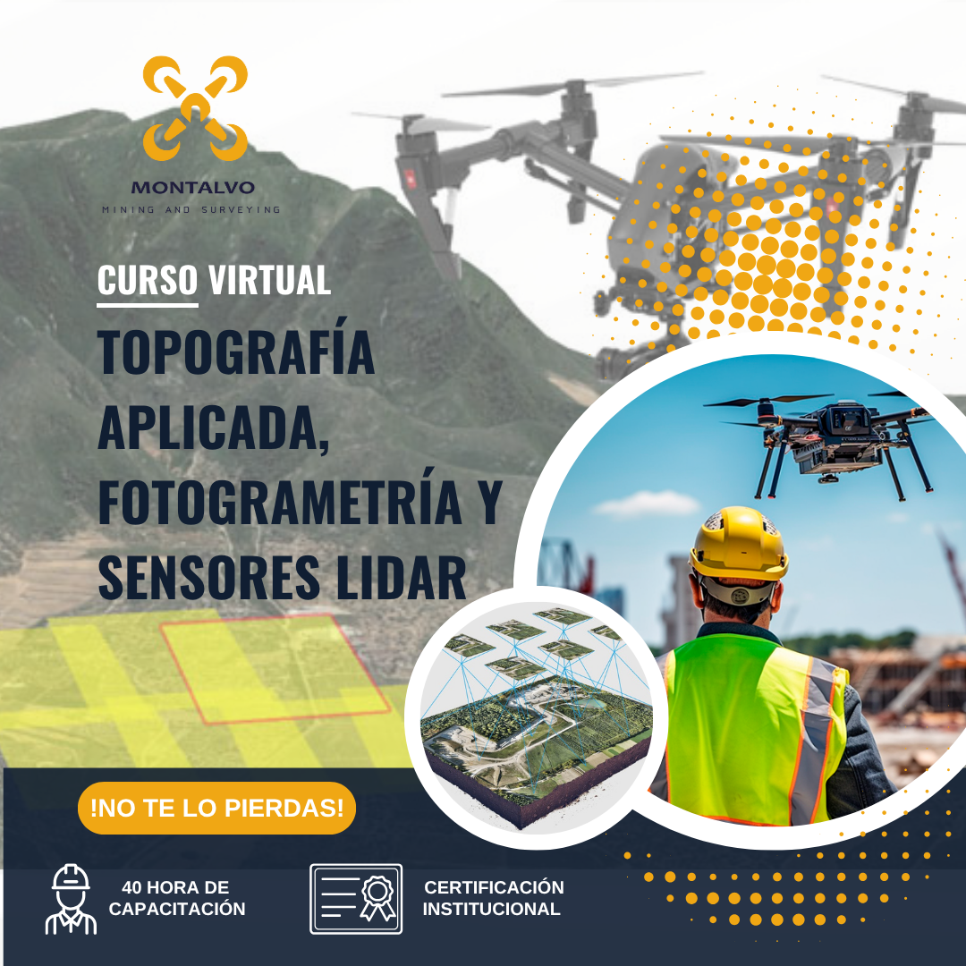 TOPOGRAFÍA APLICADA, FOTOGRAMETRÍA Y SENSORES LIDAR (VIRTUAL)