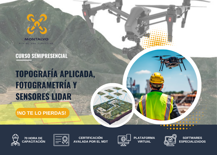 TOPOGRAFÍA APLICADA, FOTOGRAMETRÍA Y SENSORES LIDAR