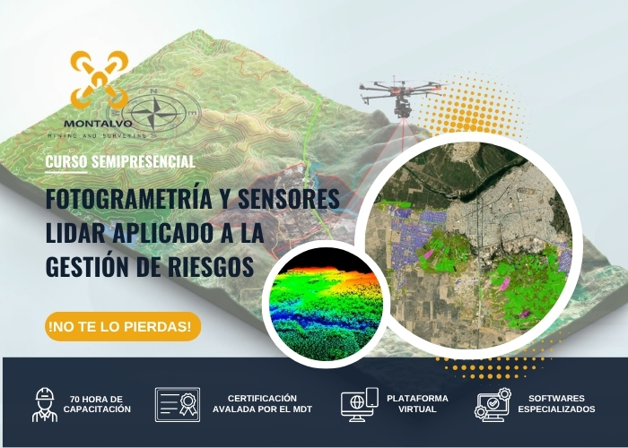 Fotogrametría y sensores LiDAR aplicado GDR